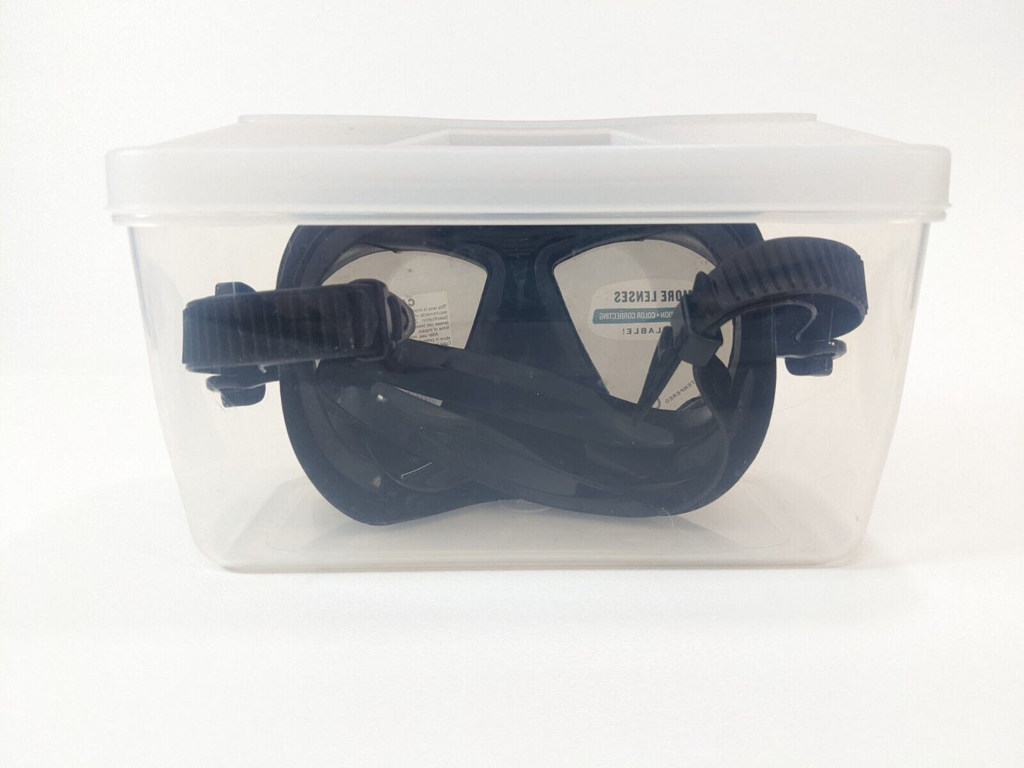 Bare Predator High Definition Color Correcting Mask Scuba Dive with Case Box NEW