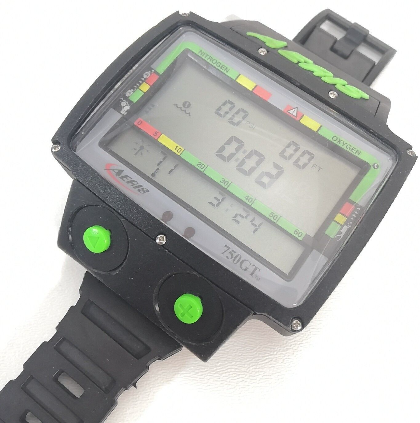 Aeris 750GT Wireless Hoseless Wrist Nitrox Scuba Dive Computer 750 GT Data Trans