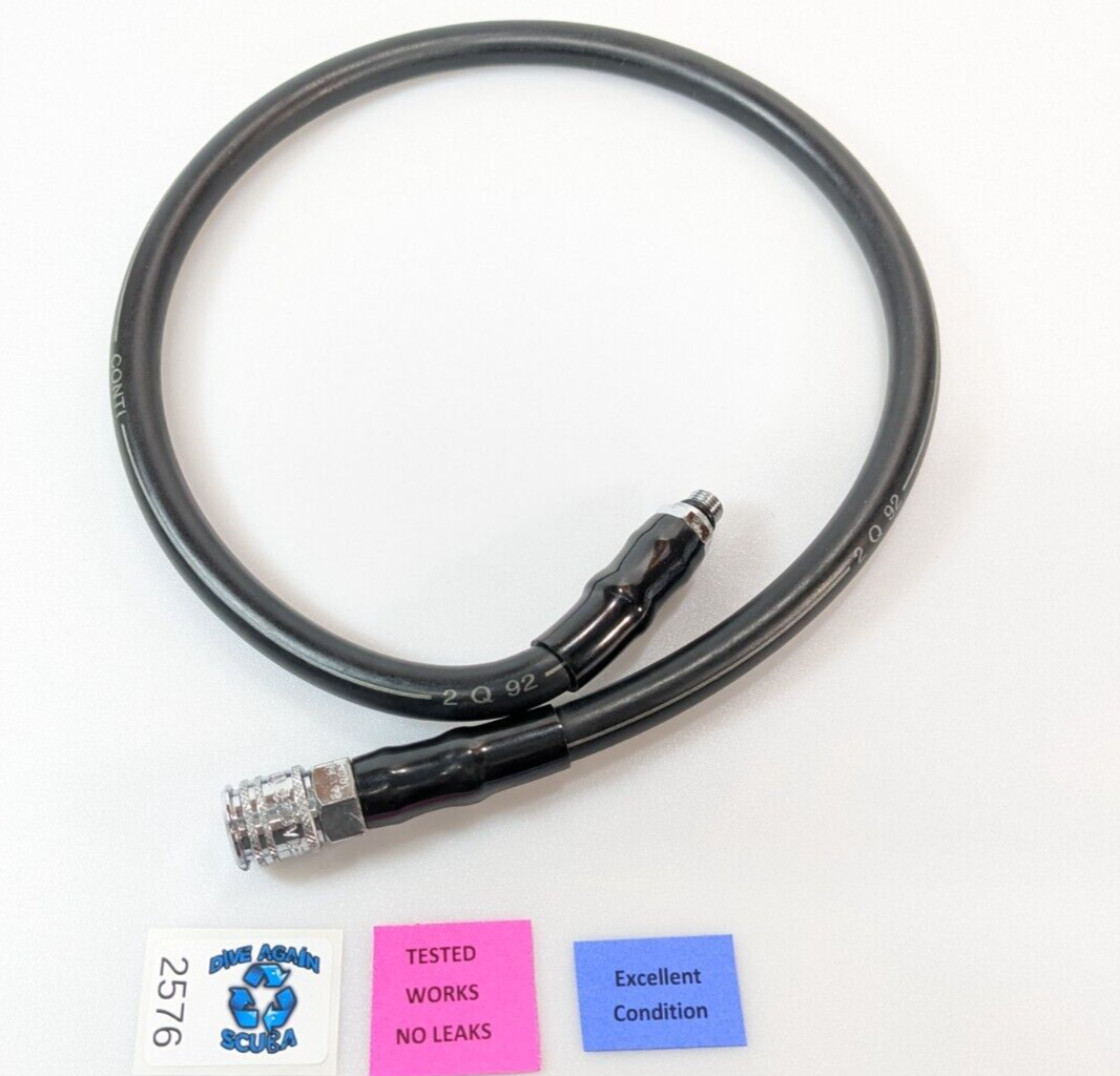 Oceanic Air XS Inflator Hose SeaQuest Air Source Ocean Reef masks 31" Scuba 2576