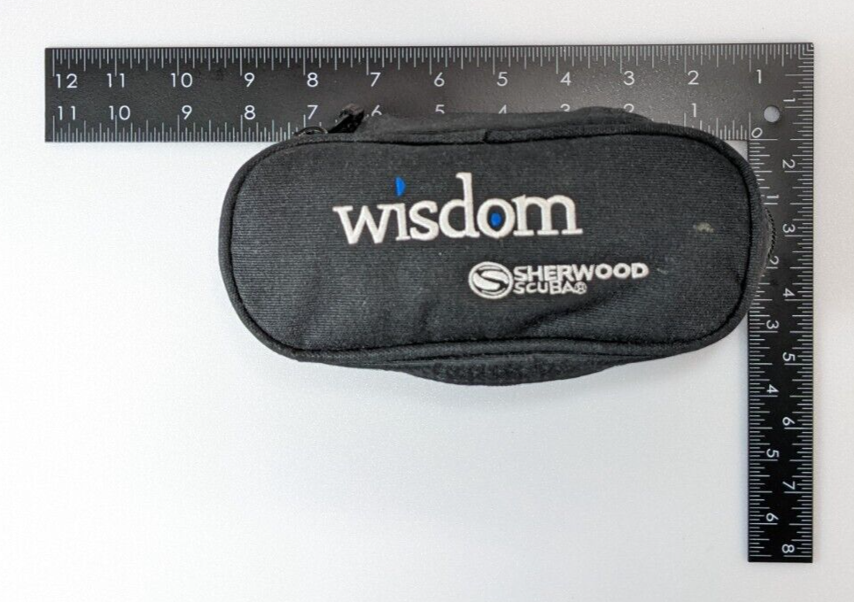 Sherwood Wisdom Padded Scuba Dive Console Computer Pocket Protector Case Diving