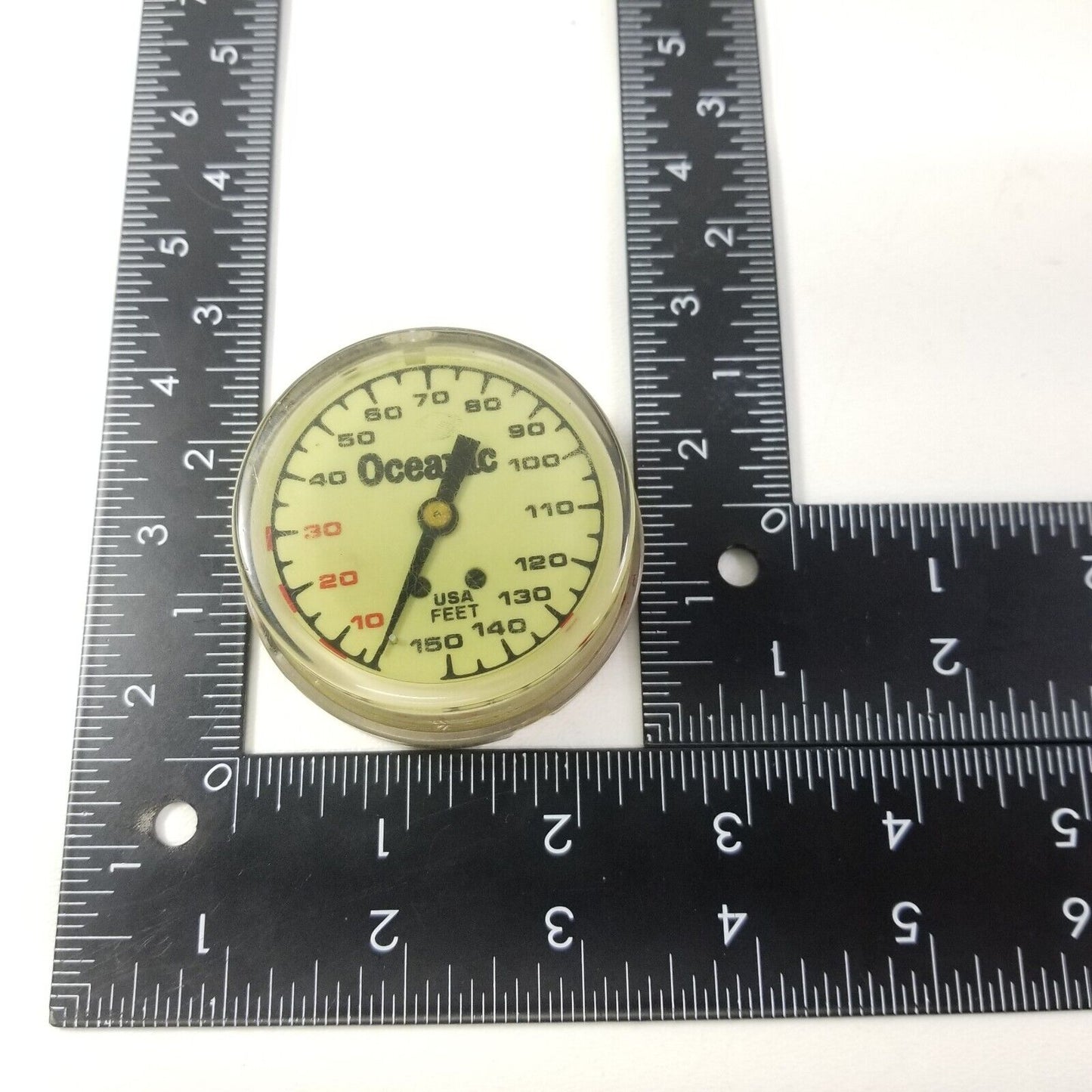 Oceanic 150ft Depth Gauge Puck Module Scuba Dive #4149