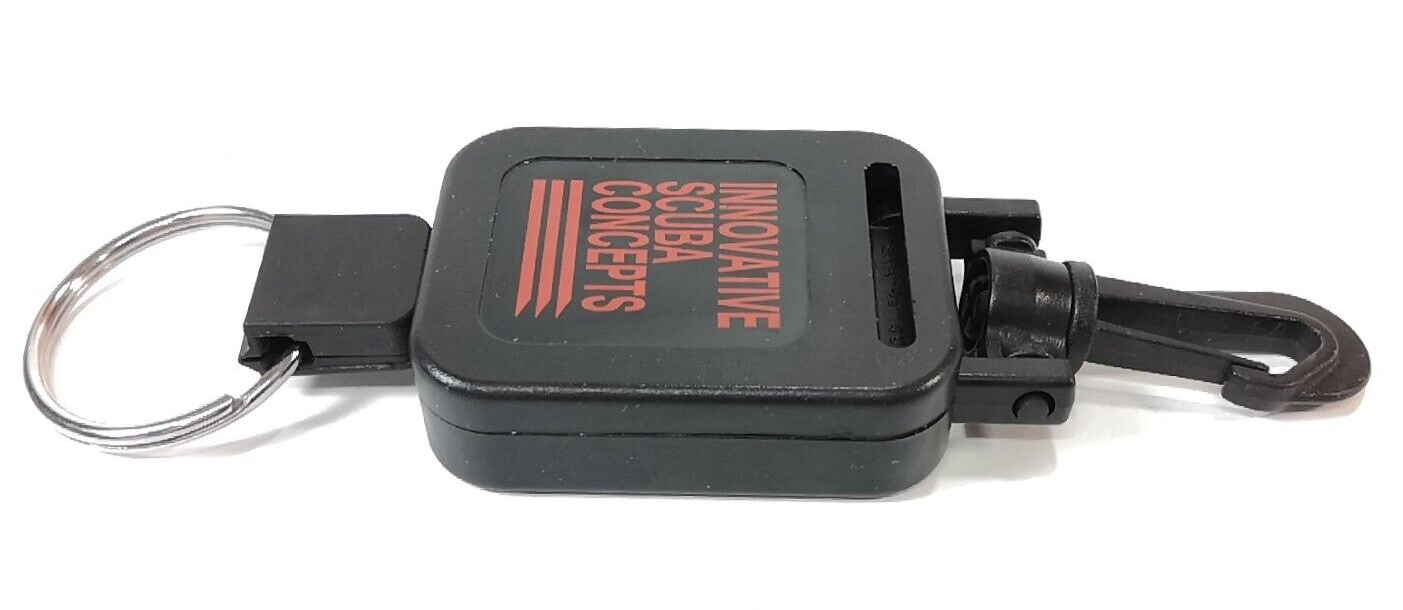 30" Innovative Scuba Concepts Retractor Dive Console Computer Retracter    #2264