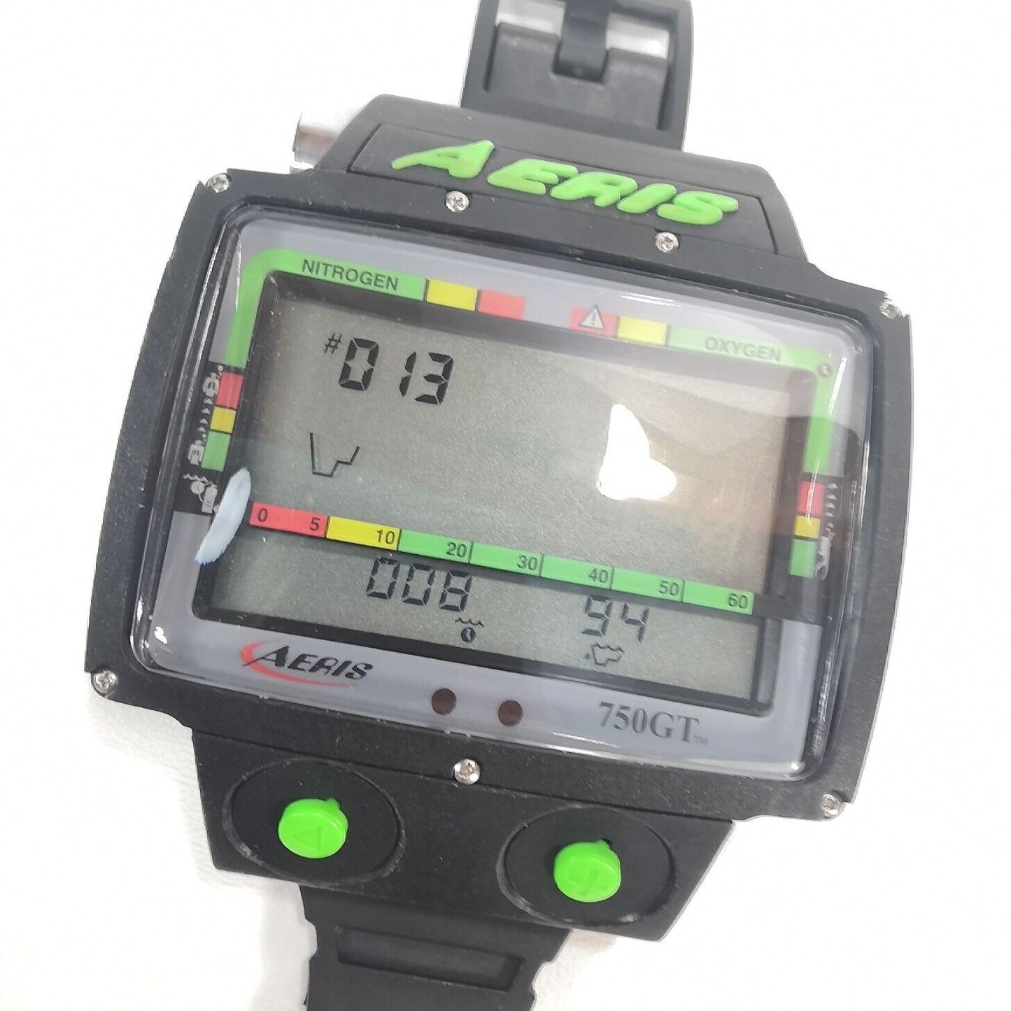 Aeris 750GT Wireless Hoseless Wrist Nitrox Scuba Dive Computer 750 GT Data Trans