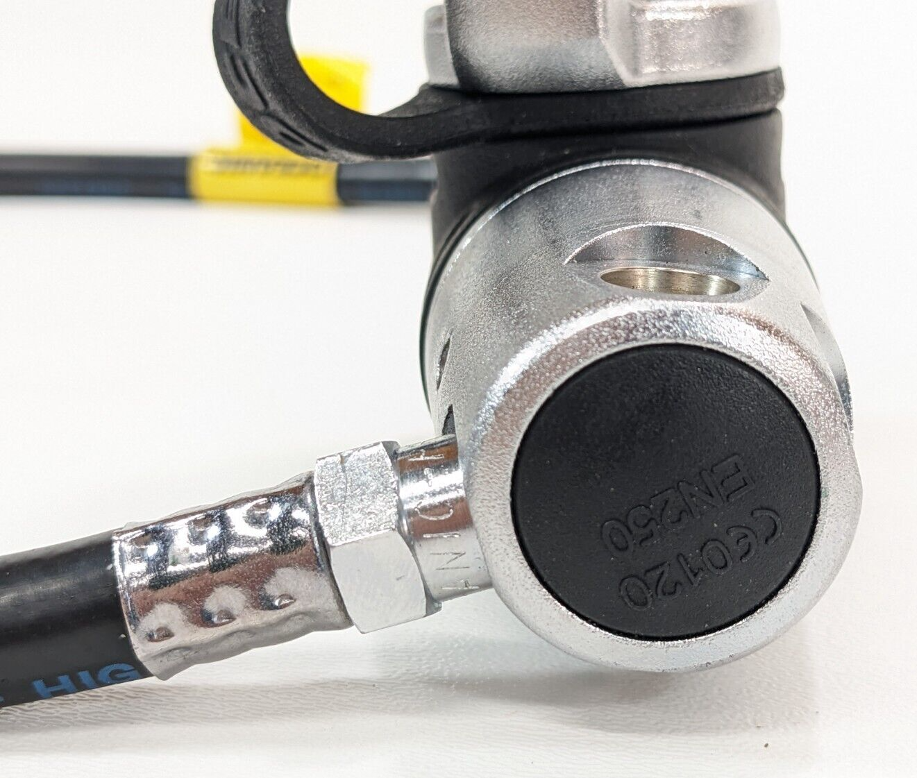 Oceanic PX2 Alpha 7 Scuba Diving Yoke First 1st Stage Regulator + Inflator hose