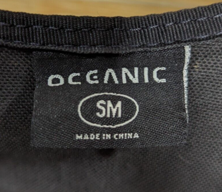 Oceanic Cruz Scuba Dive Weight Integrated BCD BC Size Small, SM, S AIR TIGHT