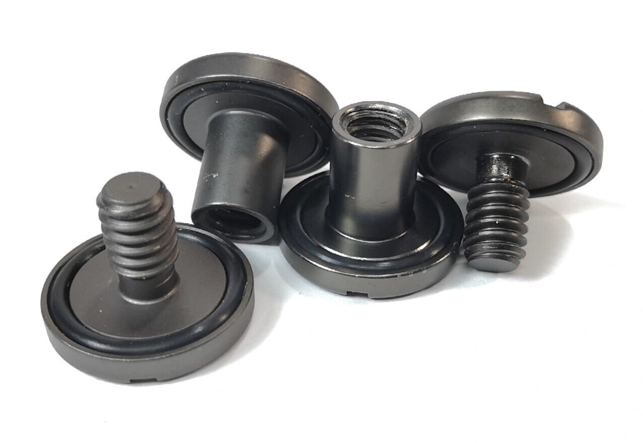 2x Scuba Dive BC BCD Backplate & Harness Book Screw Mounting Bolt 5/16" Diameter