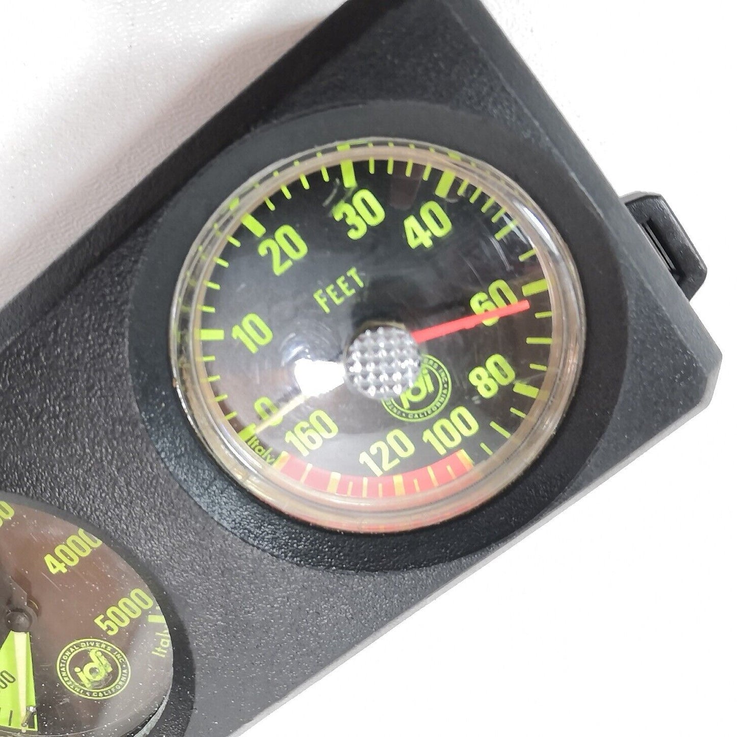 IDI Scuba Dive 2 Gauge Twin Console 5000 Pressure Gauge SPG 160ft Depth #3423