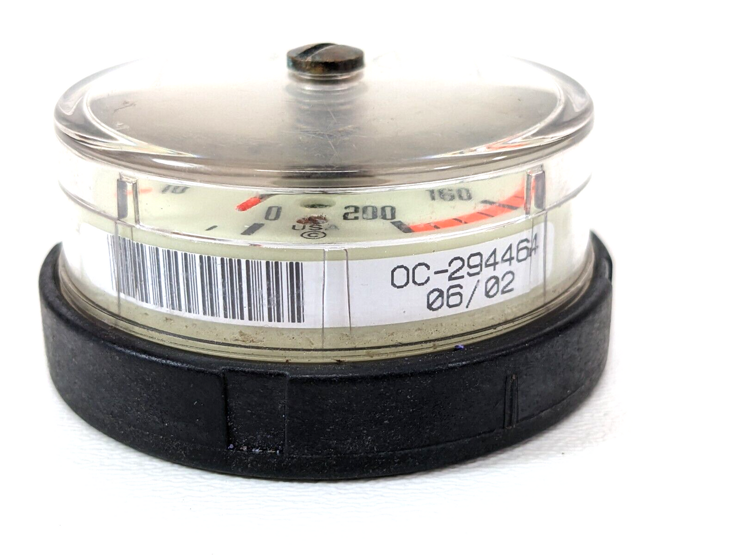 Oceanic 200ft Depth Gauge Puck Module Scuba Dive + Max Depth Gauge #2945
