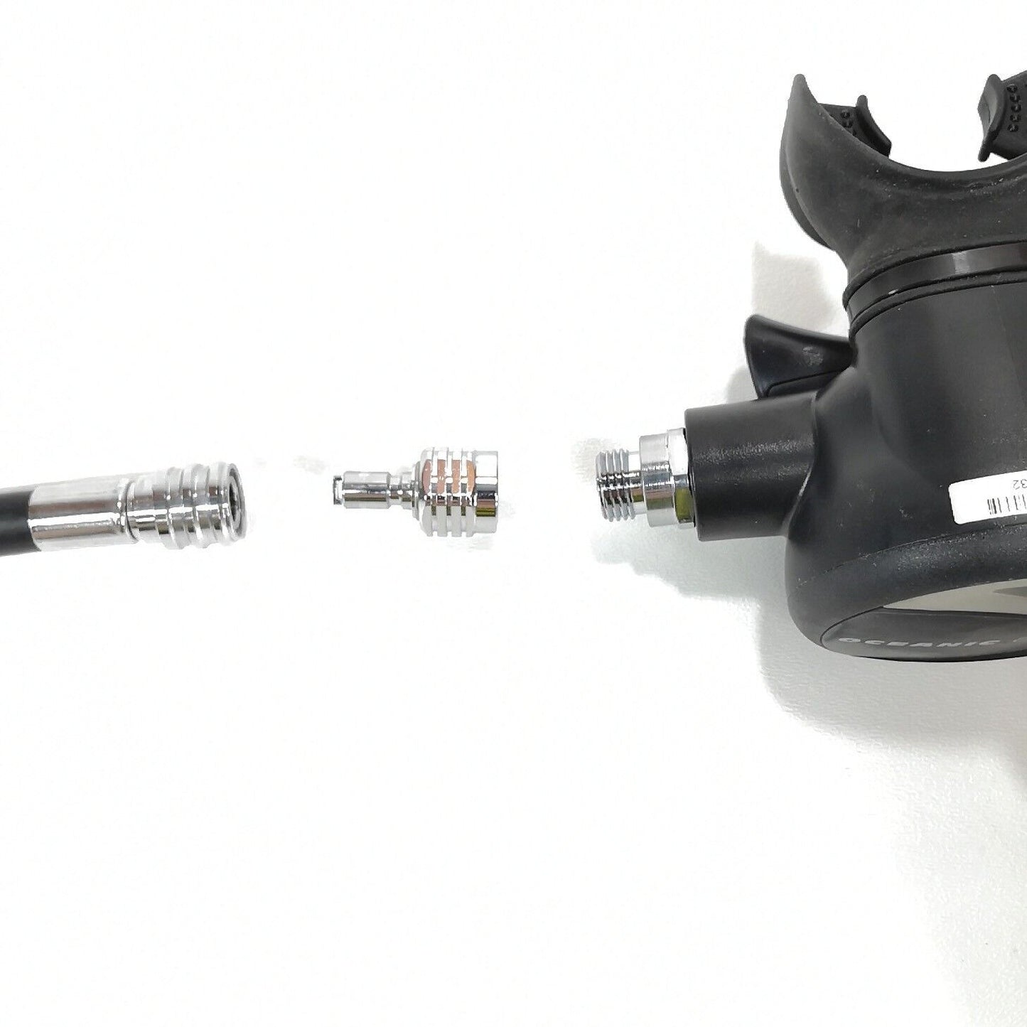 Inflator Hose to Regulator Adapter BC BCD Standard Quick Disconnect Scuba Dive