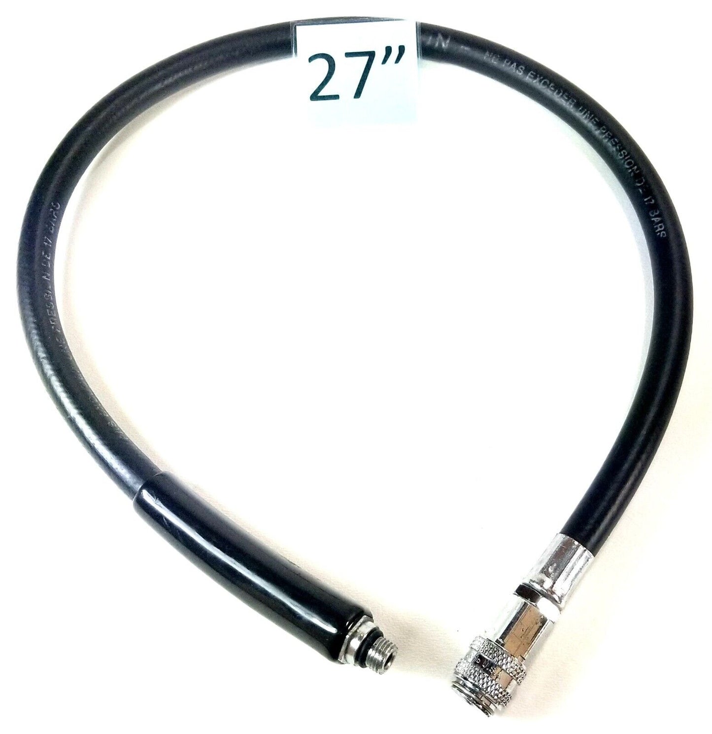 Oceanic Air XS Inflator Hose SeaQuest Air Source Ocean Reef masks 27" Scuba 3805