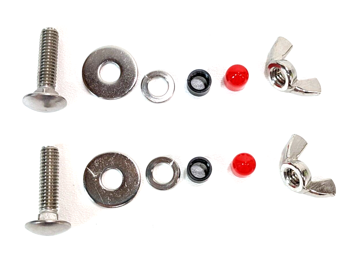 2 x Stainless Steel Single Tank Adapter Backplate Bolt Hardware Kit Scuba Dive