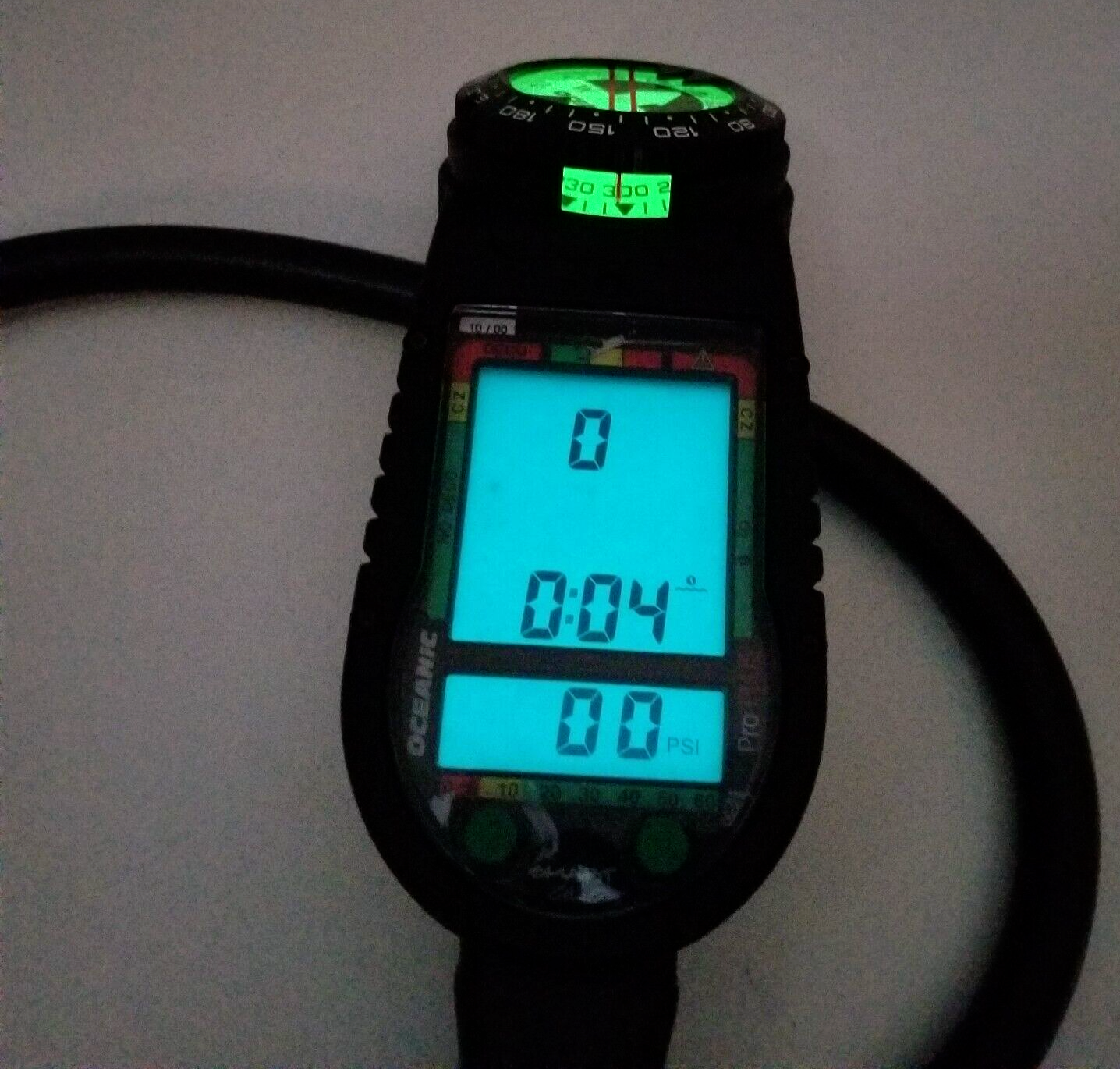 Oceanic Datamax Pro Plus SCUBA Dive Air Integrated Dive Computer Nitrox    #4069