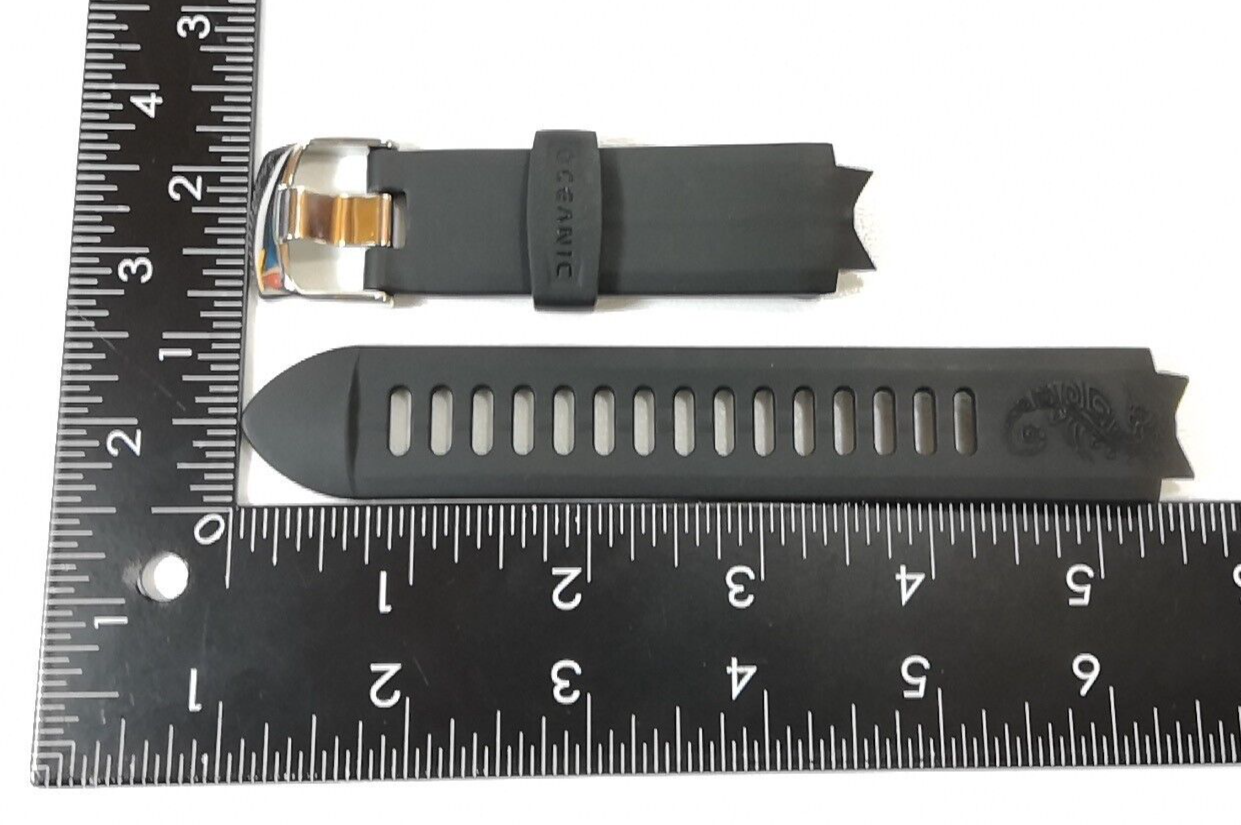 NEW OEM Genuine Oceanic OCL Dive Computer Wrist Watch Strap Band Set Black