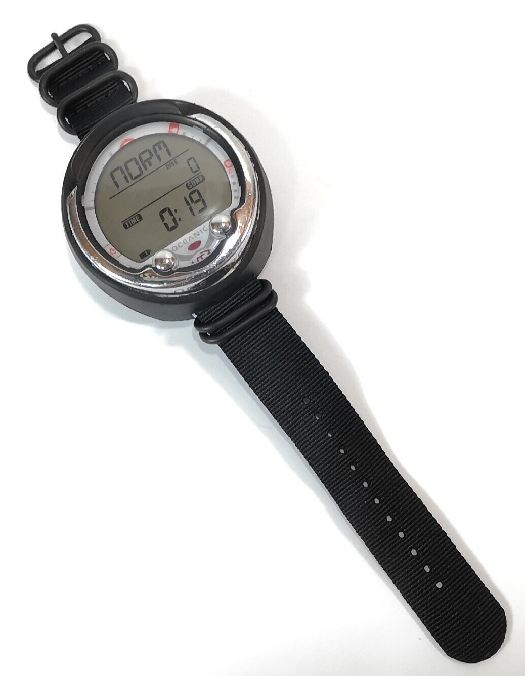 OCEANIC Wrist Strap Scuba Dive Computer Watch Band Versa, VT Pro, VT3, VT4 Black