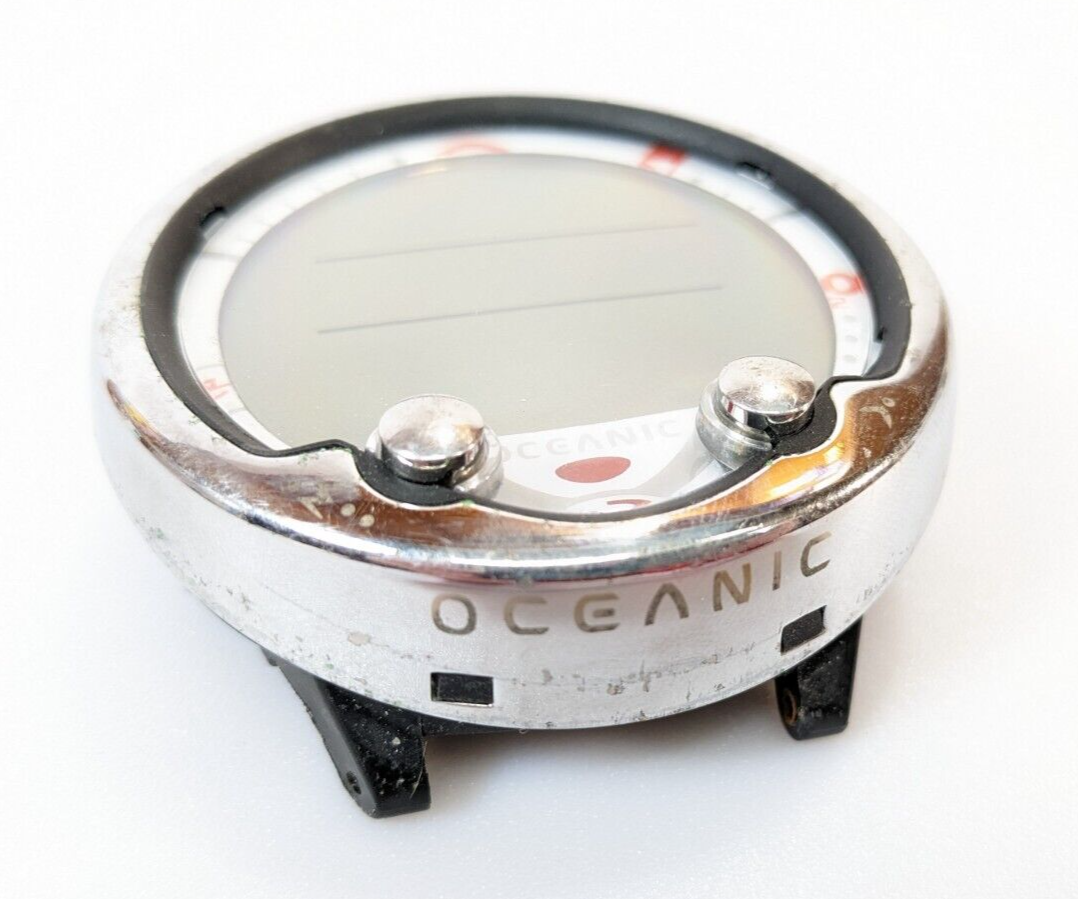 Oceanic VT3 Wrist Scuba Dive Computer Puck Module Wireless Hoseless As-Is #2410