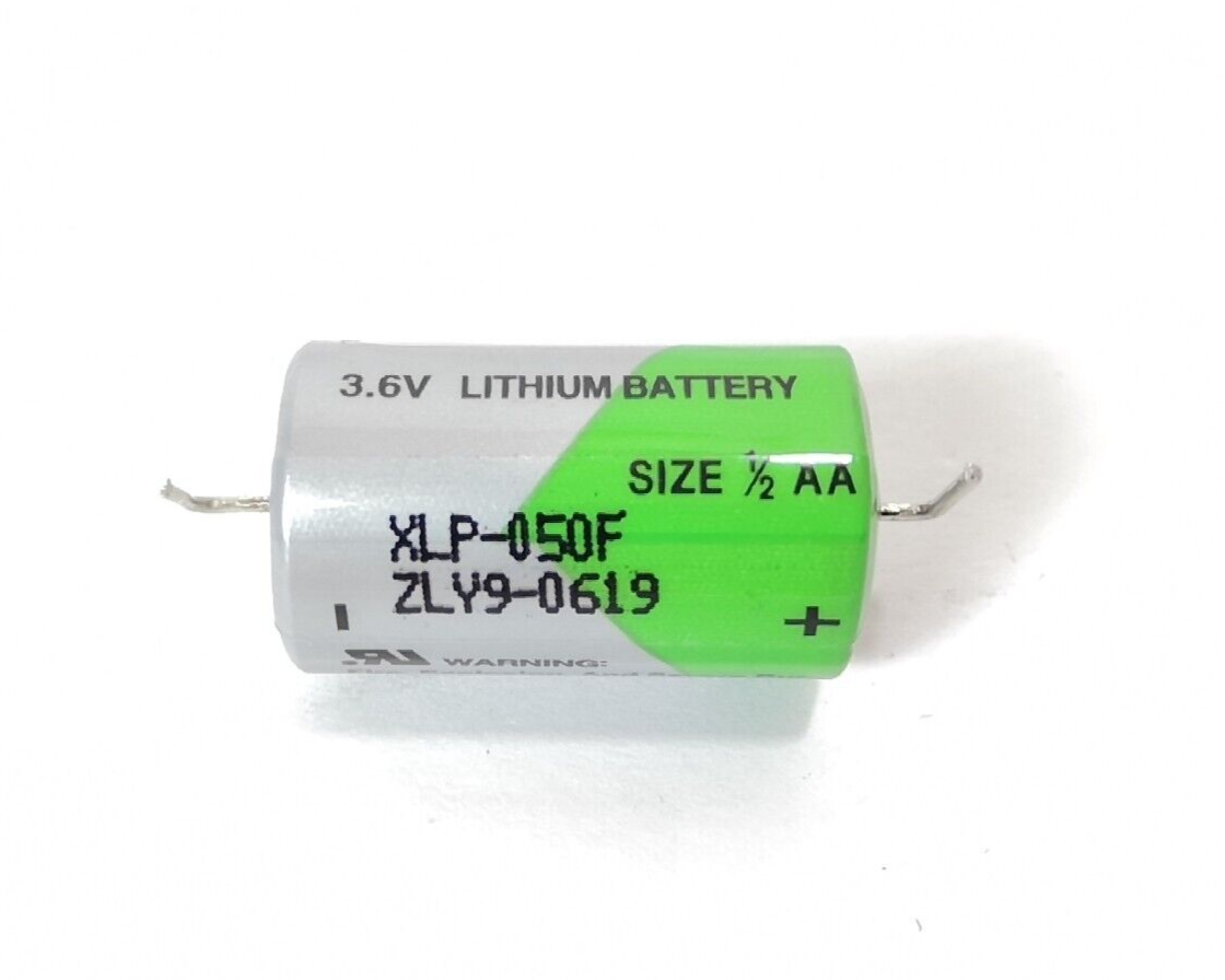 50x XENO XLP-050F BATTERY 1/2 AA 3.6V LITHIUM + Axial Pins ER14250, LS14250