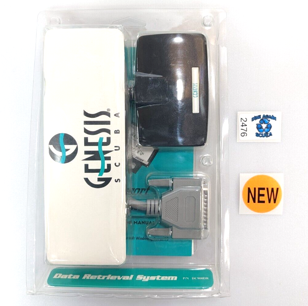 Interface Download Data Cable Genesis Escort Scuba Dive Computer Windows 3.1, 95