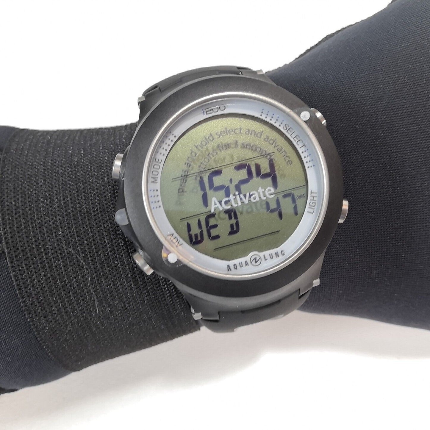 Aqua Lung i200 Wrist Watch Scuba Computer Air, Nitrox Free Dive, Gauge Modes LED