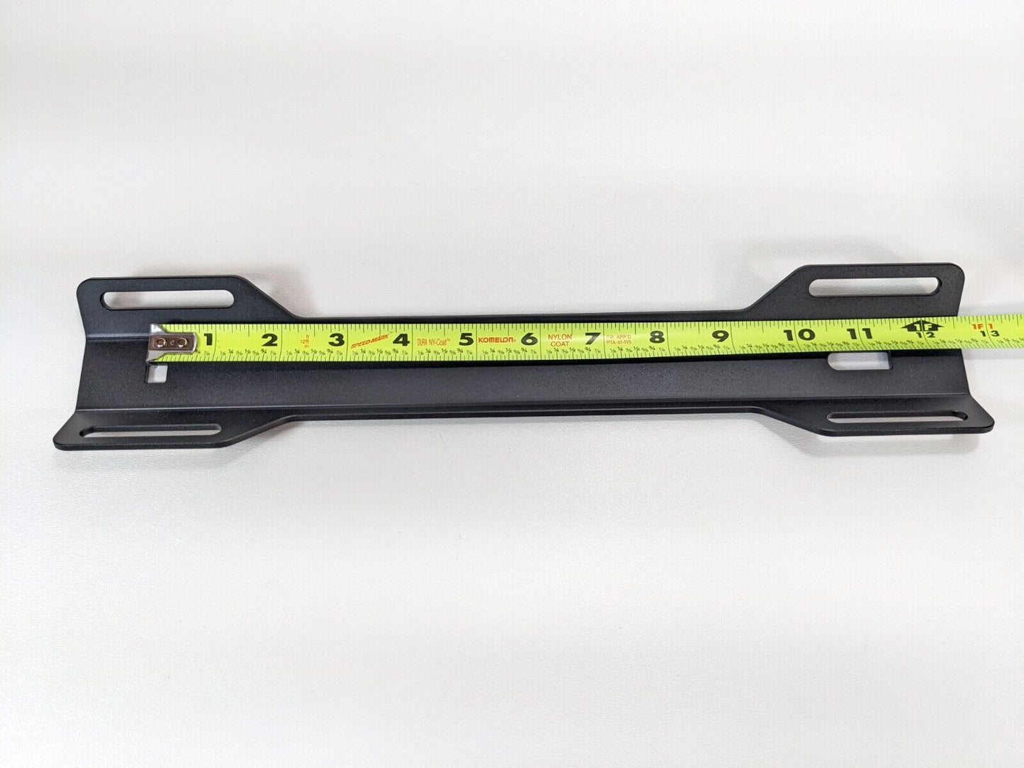 Aluminum Black Single Tank Adapter Scuba Tech Dive Backplate 13 3/4" x 2 3/4 BCD