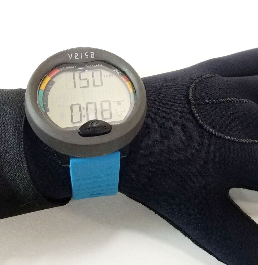 Oceanic Versa Scuba Dive Computer with Manual, New Strap, & Battery        #4035