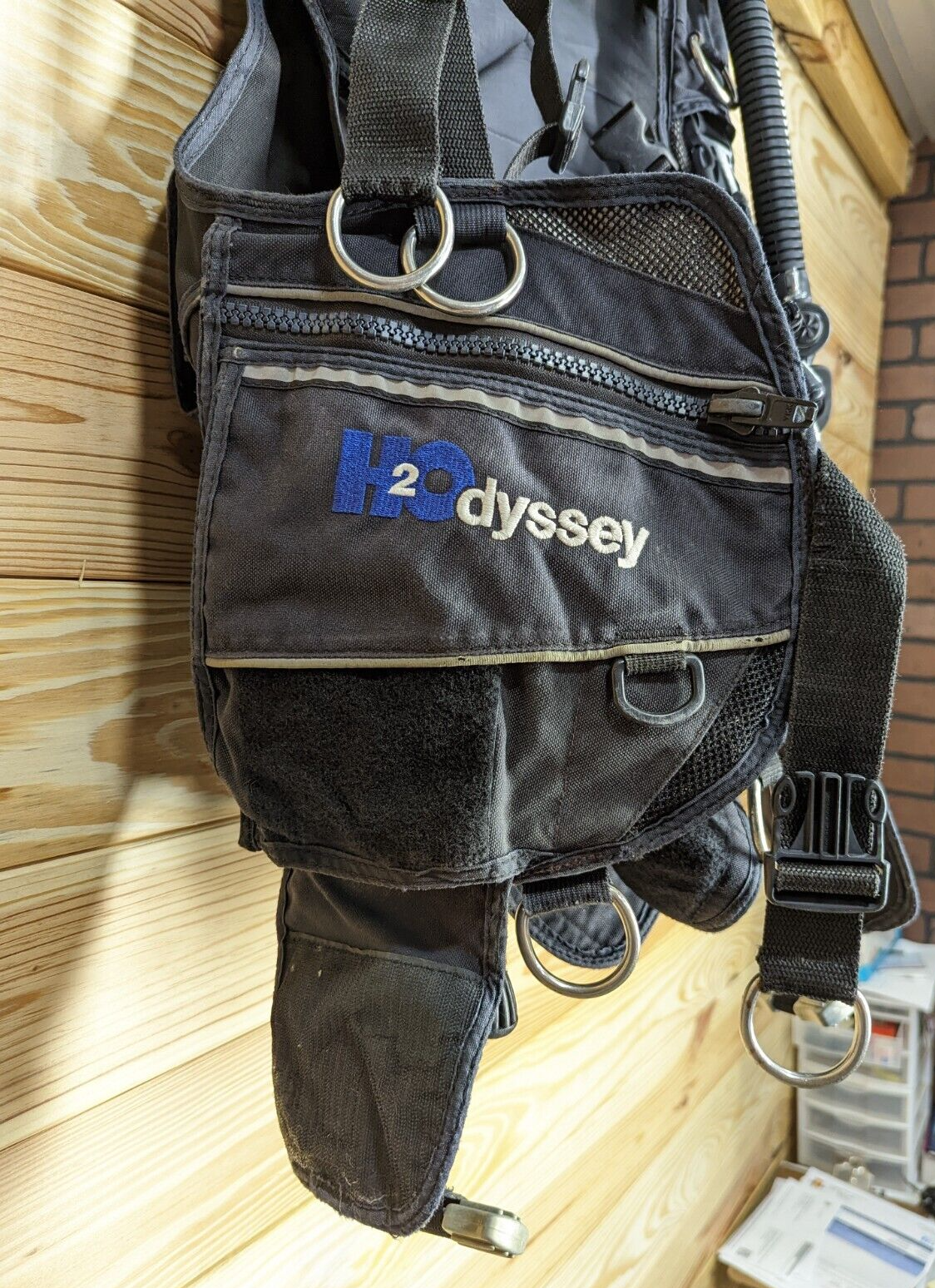 H2Odyssey Intrigue WS Scuba Dive Weight Integrated BC BCD Medium, M Jacket Style