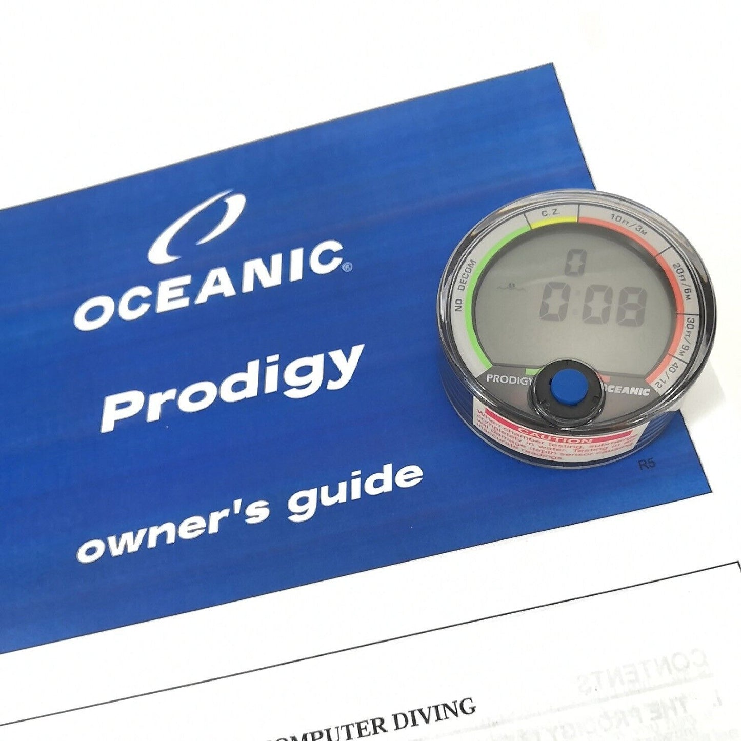 Oceanic Prodigy Scuba Dive Computer Puck Module with Manual                #3261