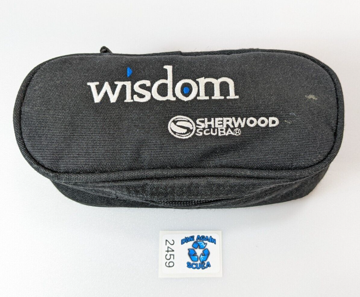 Sherwood Wisdom Padded Scuba Dive Console Computer Pocket Protector Case Diving