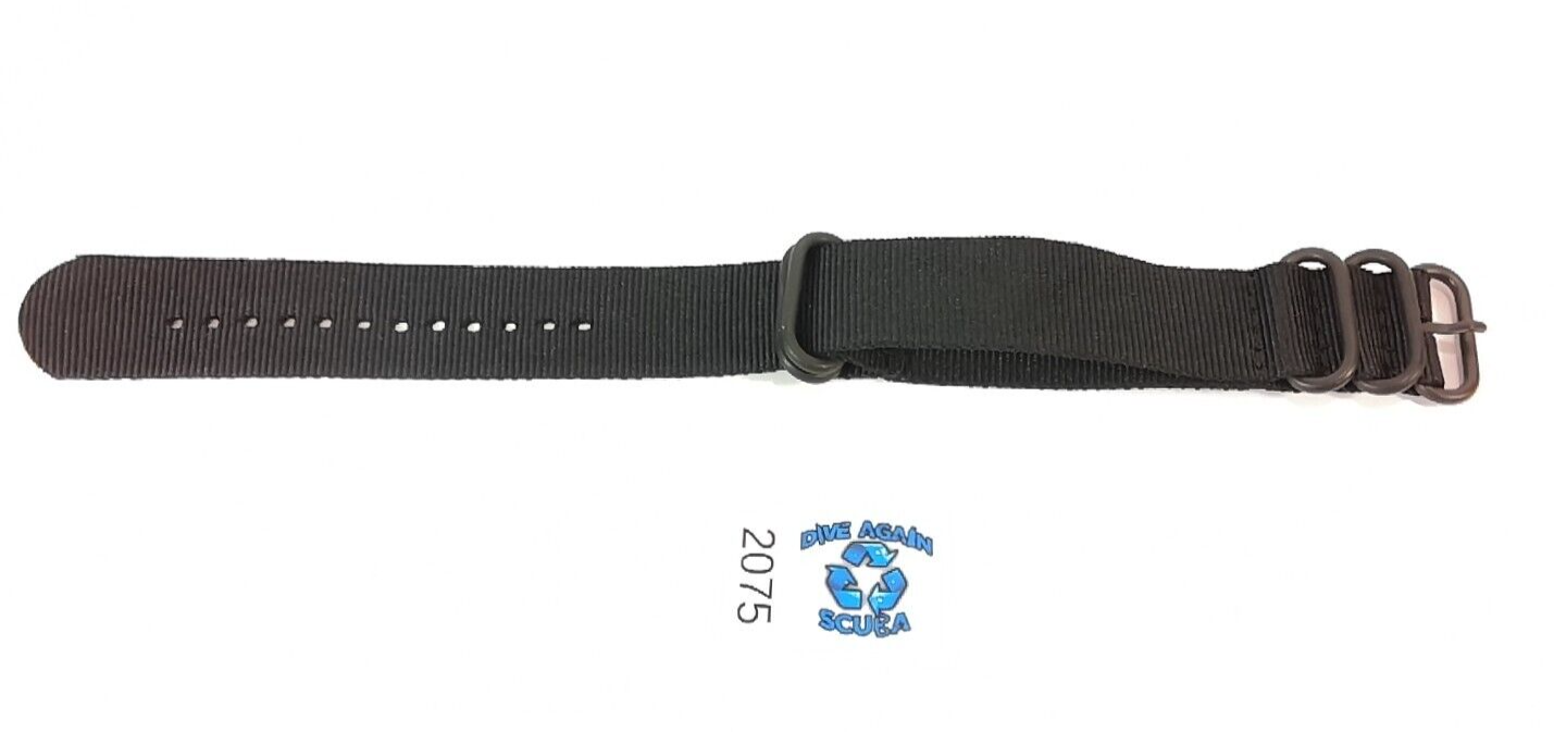 Suunto D5 Textile Strap Scuba Dive Computer Band Black #2075