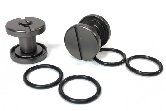 2x Scuba Dive BC BCD Backplate & Harness Book Screw Mounting Bolt 5/16" Diameter