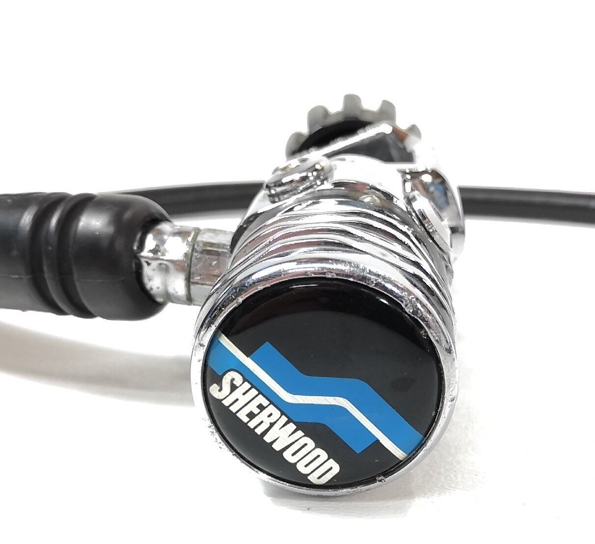 Sherwood Scuba Dive Regulator Yoke First Stage 1x HP 4x LP Ports + Inflator Hose