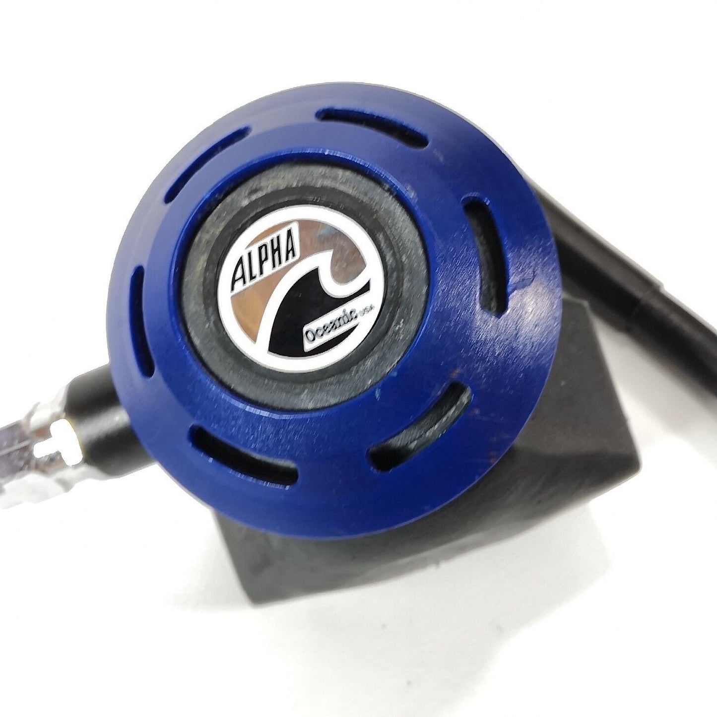 Oceanic Alpha Primary or Octo Second 2nd Stage Regulator Scuba Dive Blue #3132