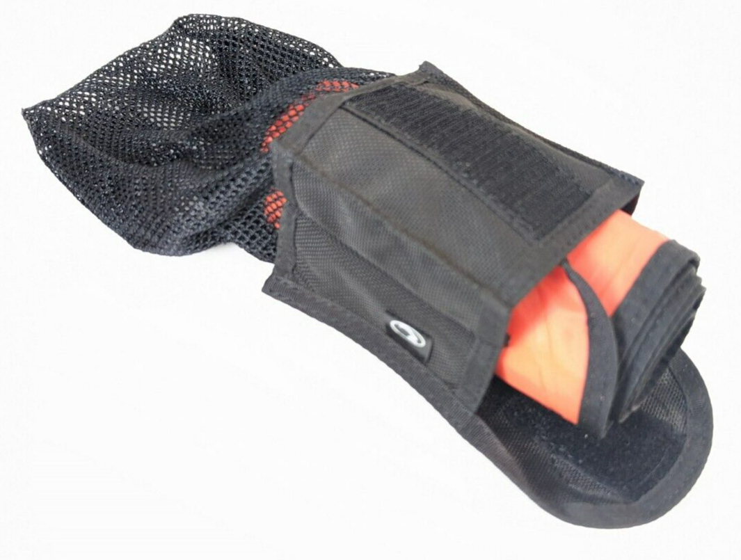 Zeagle Expandable Quick Pocket Mesh Pouch Bag Case Weight Scuba Dive BC BCD Zena