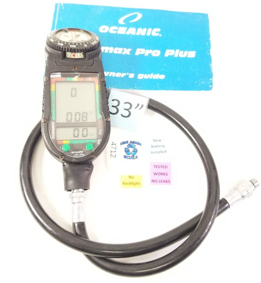 Oceanic Datamax Pro Plus SCUBA Dive Air Integrated Dive Computer Nitrox    #4712