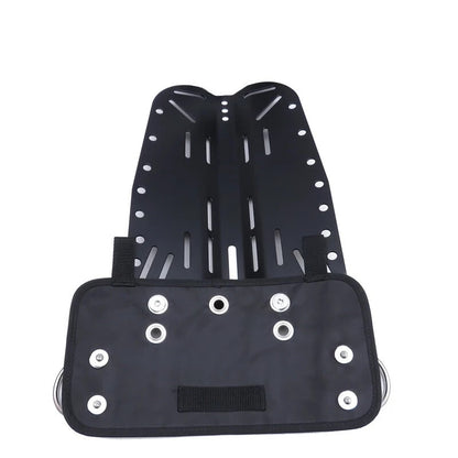 Scuba Dive BCD Butt Plate + Book Screws, Clip Loops Harness Board Sidemount Tech10