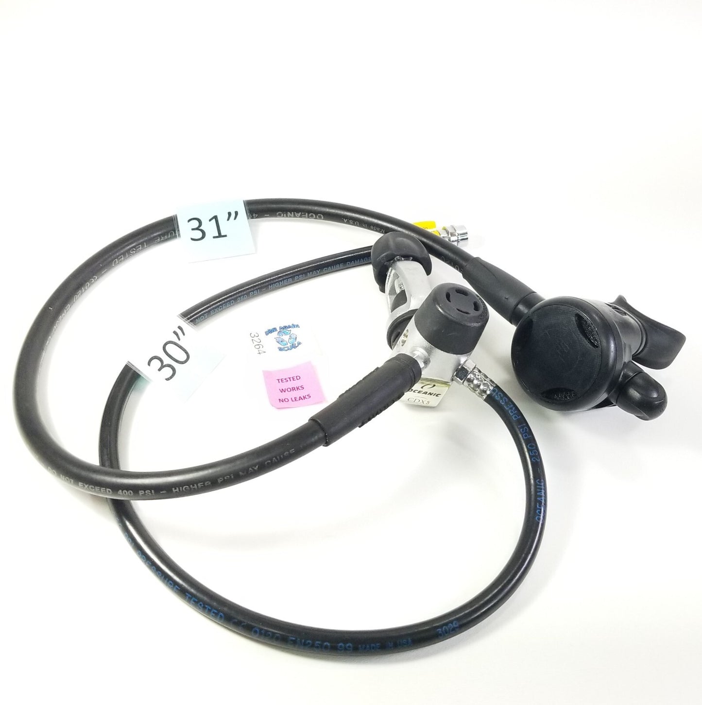 Oceanic GT3 Scuba Dive Regulator Set CDX5 Yoke 1st Stage Adjustable Balanced1