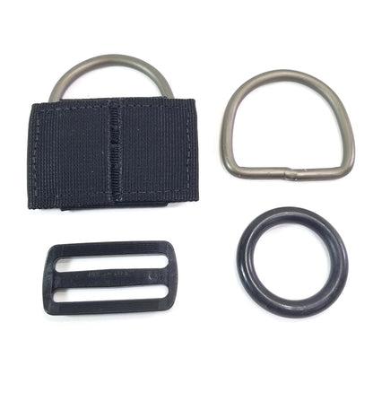 Scuba Max Scuba Diving Weight Belt Keeper with D-Ring Kit 2"2
