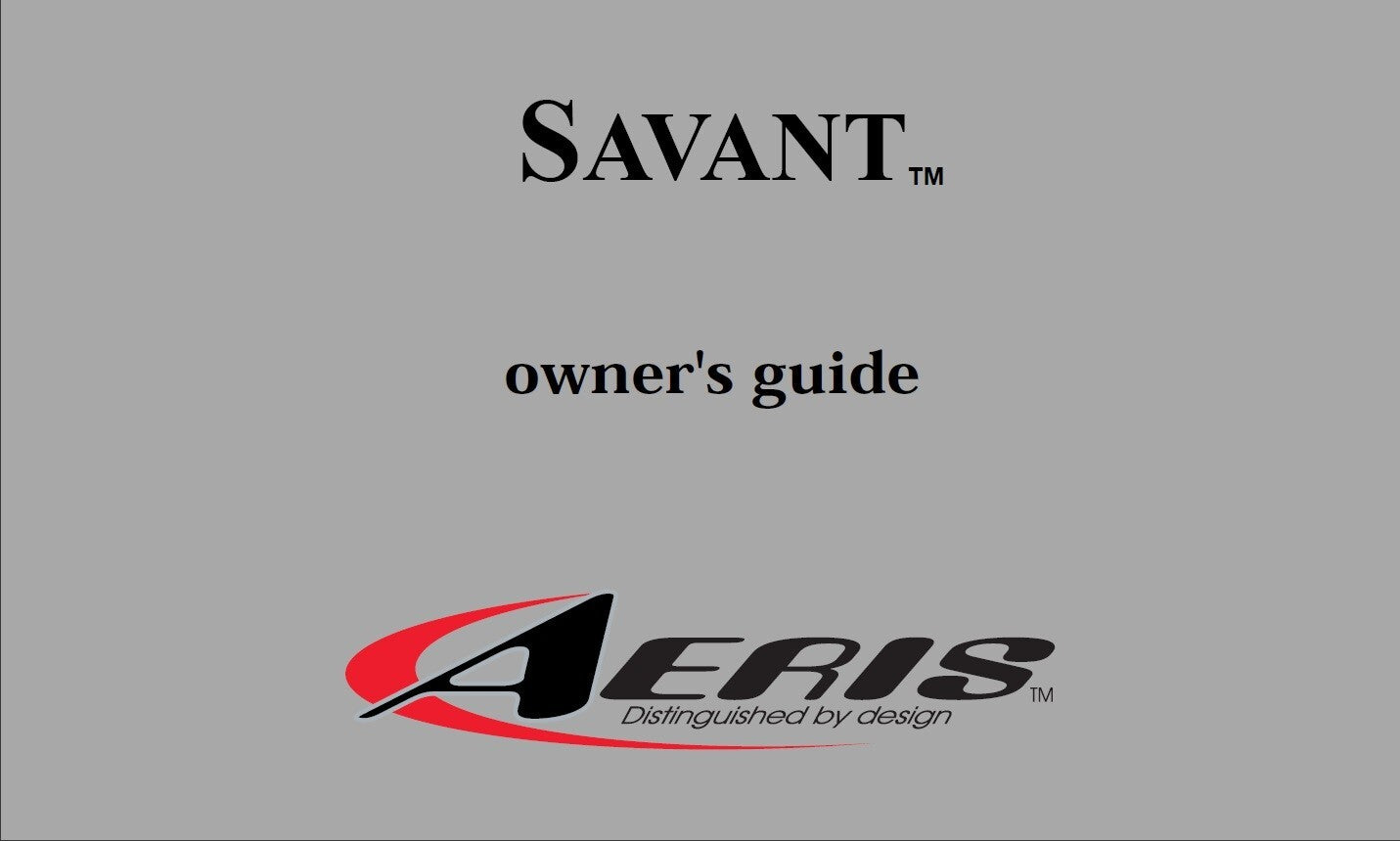 Aeris Savant Scuba Dive Computer Manual Printed 68 Pages0