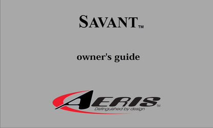 Aeris Savant Scuba Dive Computer Manual Printed 68 Pages0