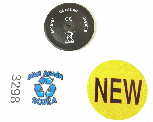 Aeris A100, A300 XT, A300ai Atmos Dive Computer Battery Hatch Cover Door Scuba0