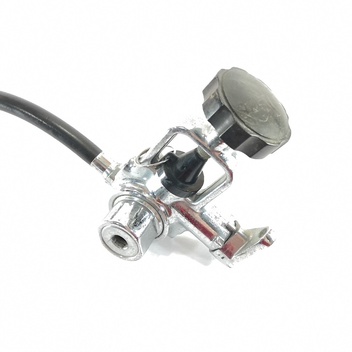 Vintage Water Lung Regulator Set Yoke 1st First Metal 2nd Stage Metal Scuba Dive7