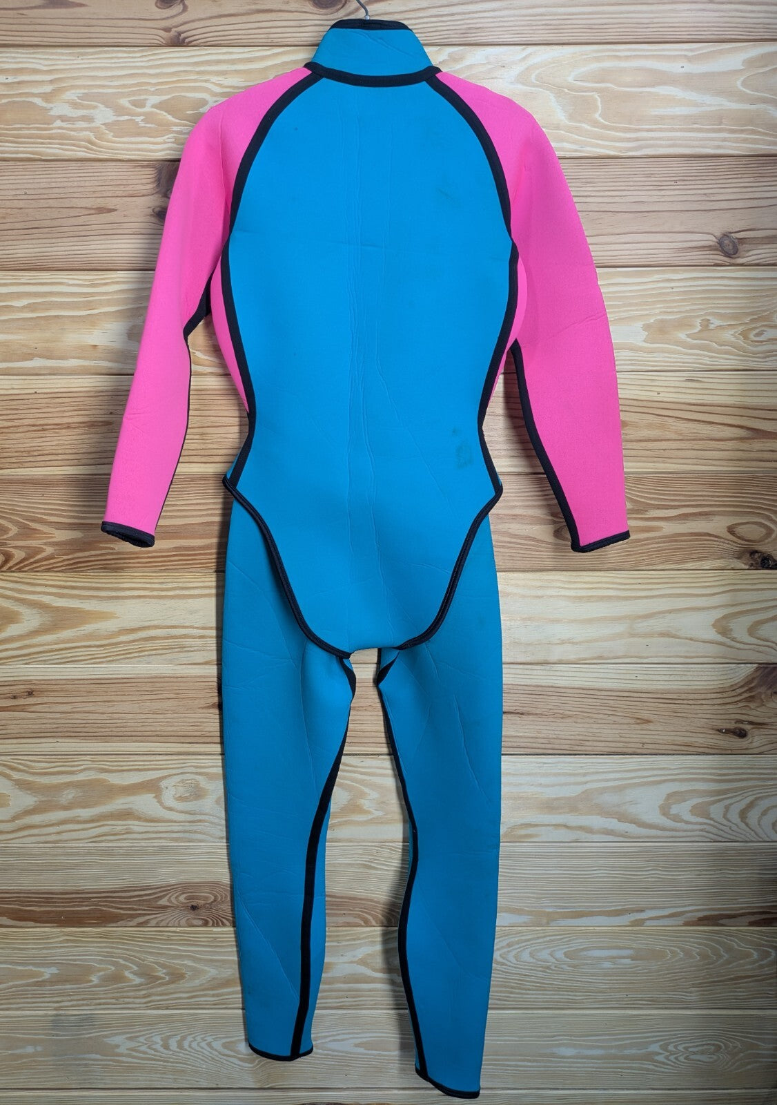 2 Piece Body Glove Farmer John Blue Pink Women's Full Wetsuit M 12 Scuba Dive1