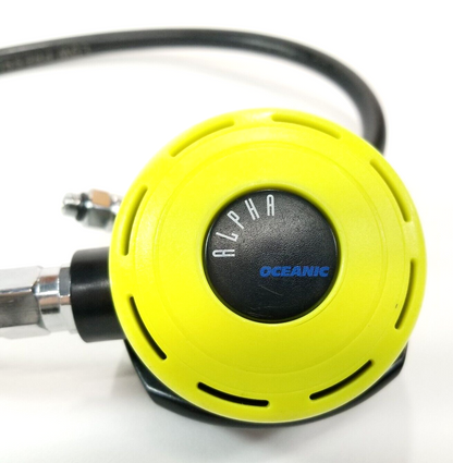 Oceanic Alpha Second 2nd Stage Regulator, Octo Scuba Dive Yellow Octopus Service1
