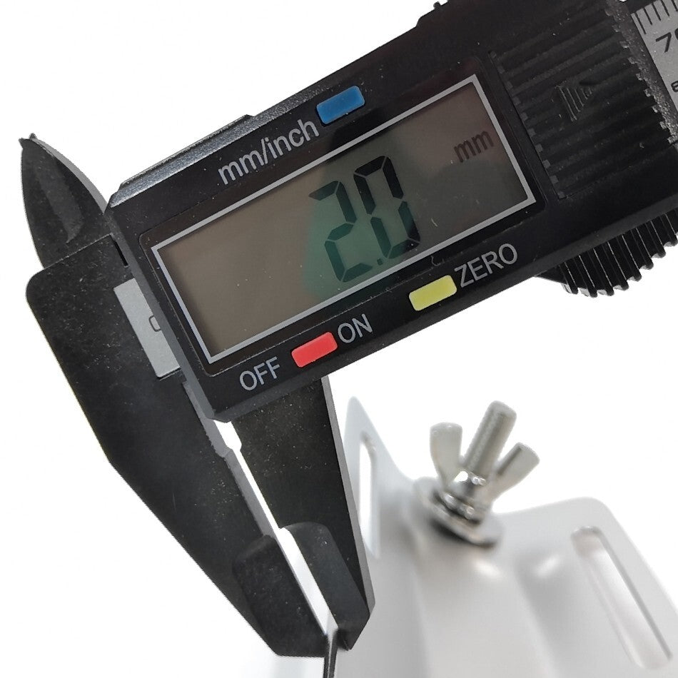 Stainless Steel Single Tank Adapter Scuba Tech Dive Backplate + Hardware 2mm BCD4