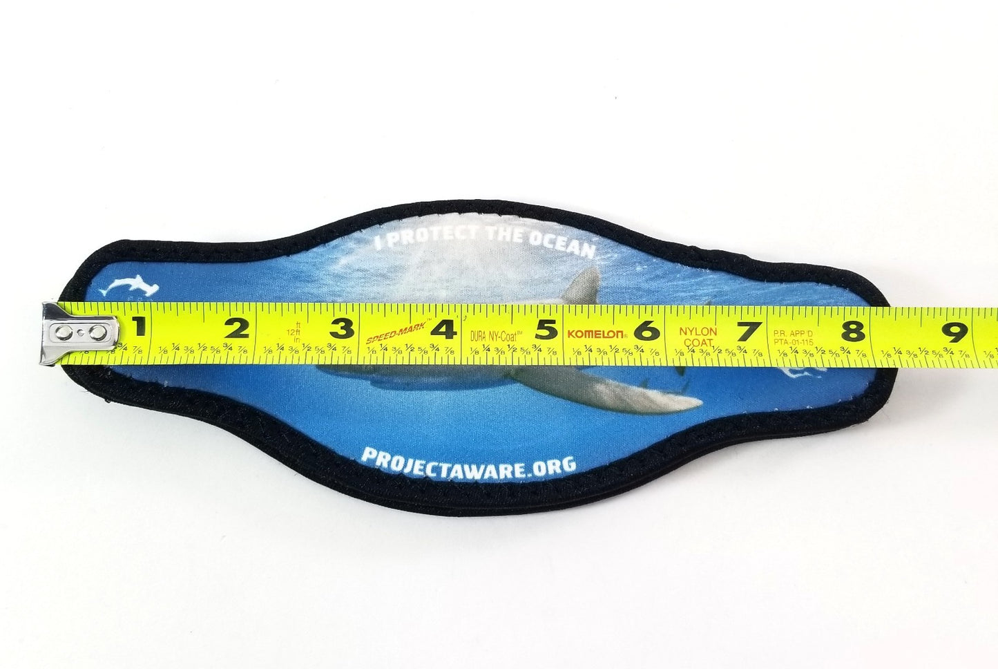 Project Aware Neoprene Scuba Dive Snorkel Mask Strap Wrapper Padded Hair Saver5