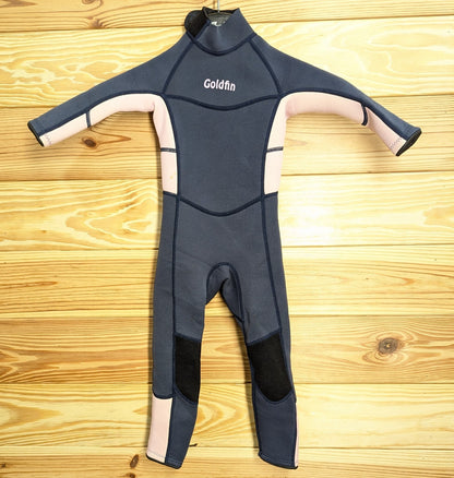 GoldFin Full Pink Kids Children's 3mm Wetsuit Scuba Dive Snorkel Size 2 Girls1