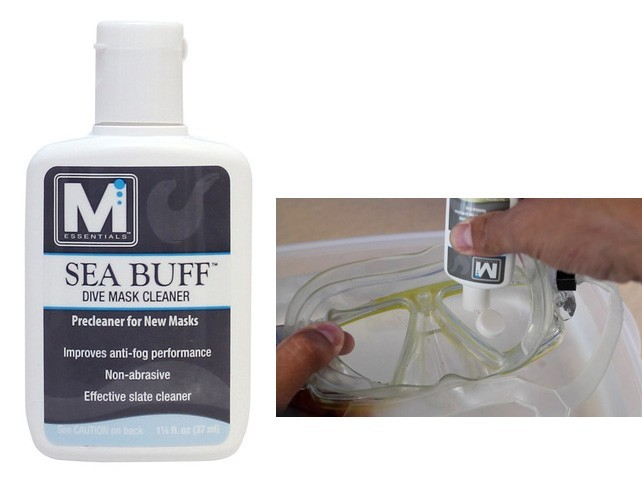 Sea Buff Scuba Dive Mask & Slate Cleaner McNett M ESSENTIALS3