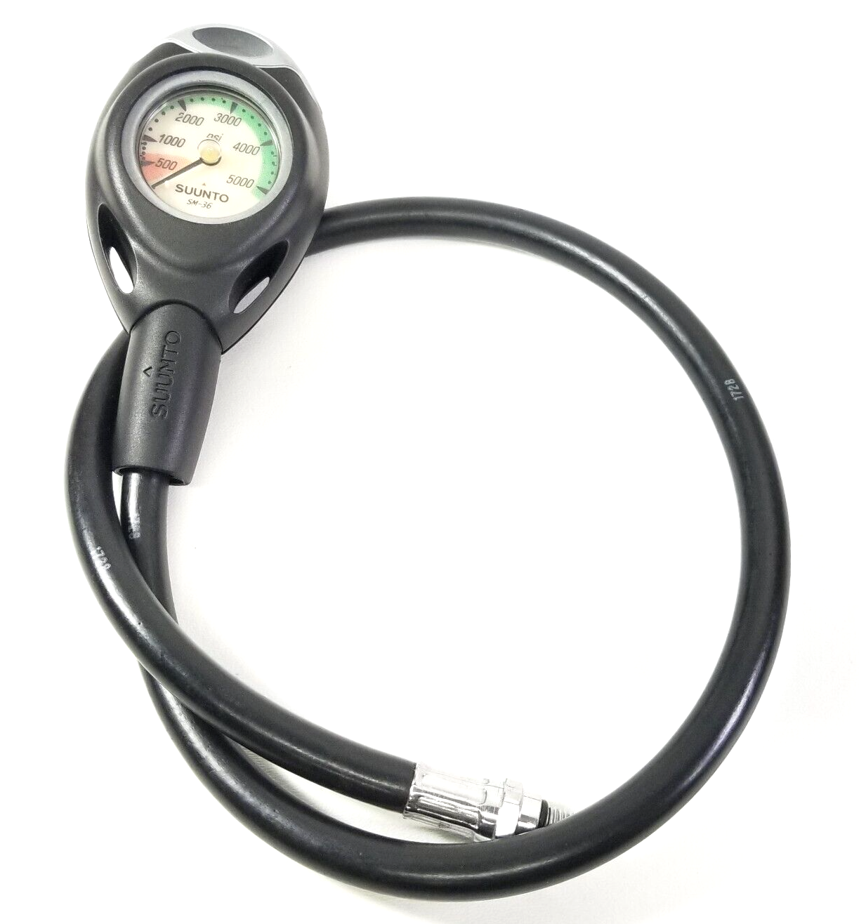 Suunto SM-36 2in 5000 PSI SPG Submersible Pressure Gauge Scuba Dive w Boot #42332