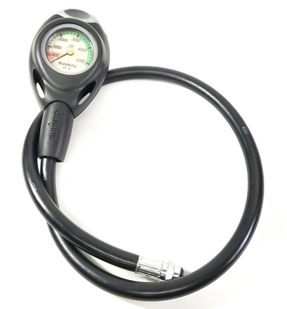 Suunto SM-36 2in 5000 PSI SPG Submersible Pressure Gauge Scuba Dive w Boot #42332