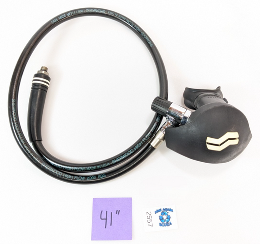 Sherwood Maxiumus Scuba Dive Regulator Balanced Adjustable 41" Swivel hose #25570