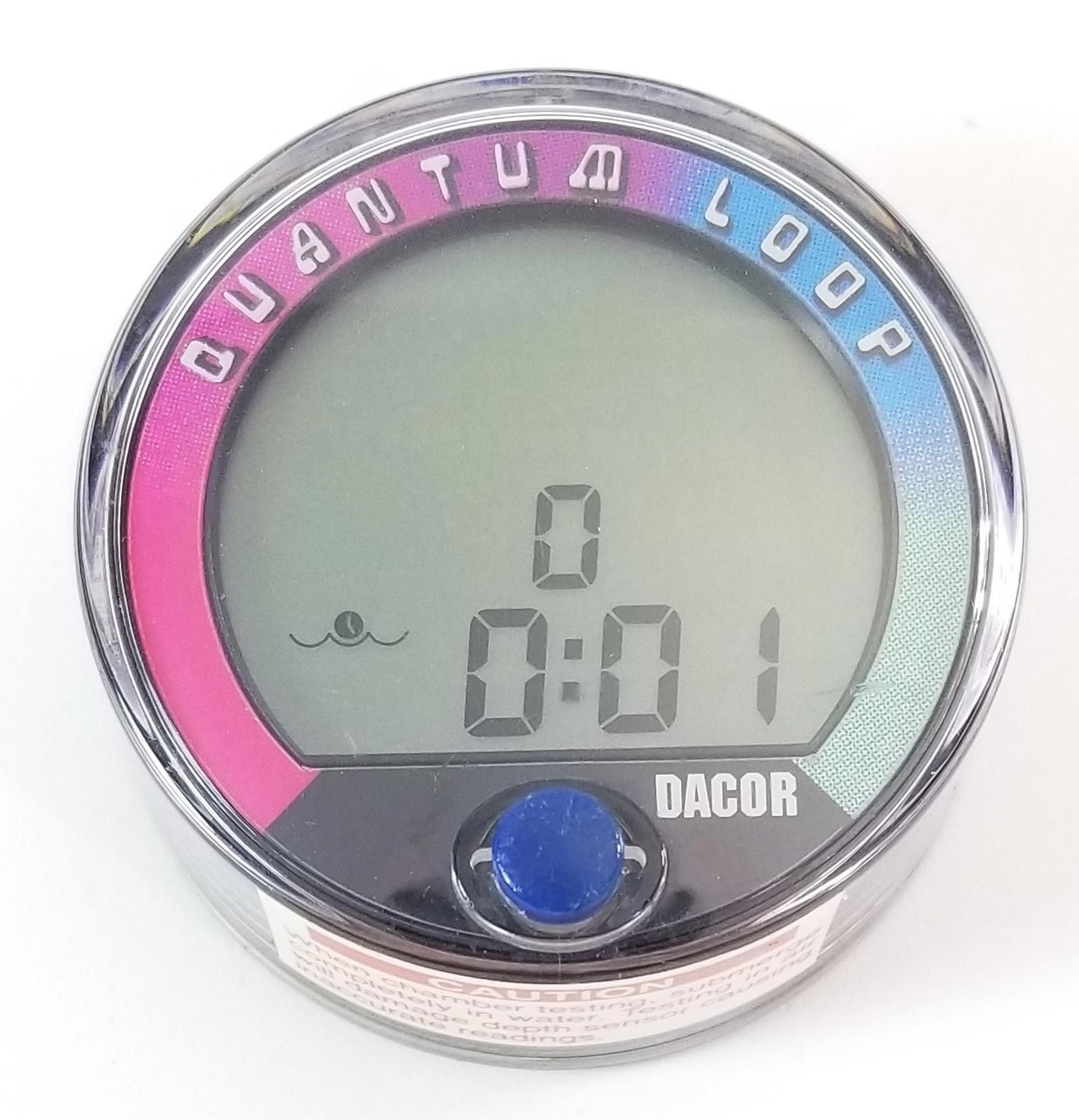 DACOR Quantum Loop Digital Depth Gauge Diving Computer Puck Module Bottom Timer1